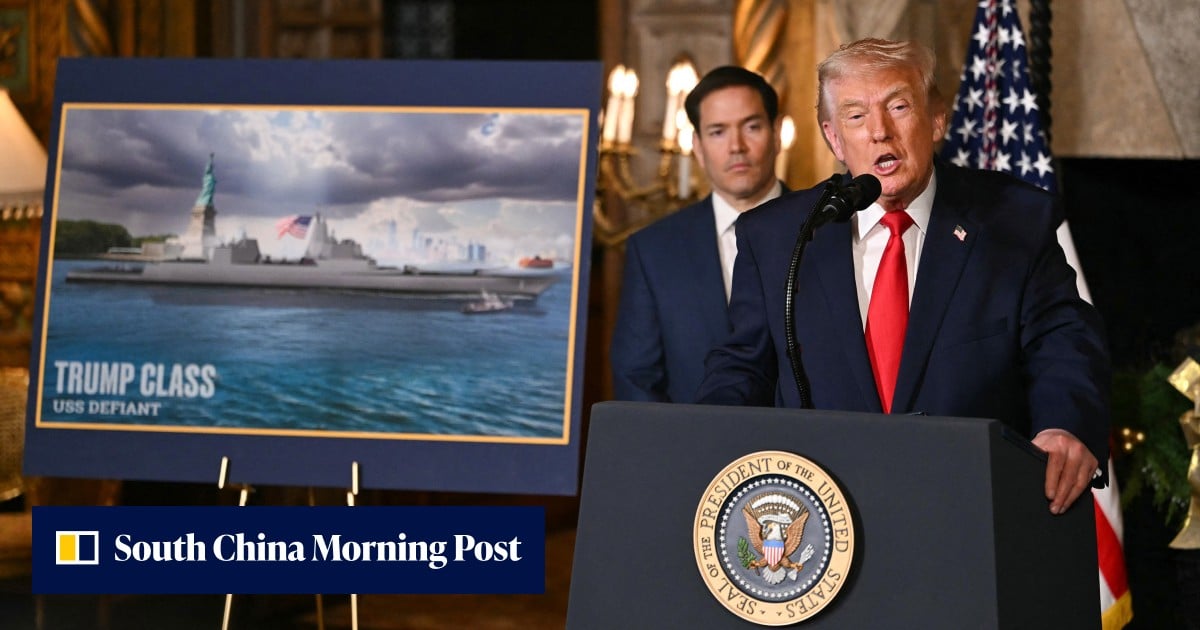 Chinese naval scientists fall in love with the ‘big guns’ on Trump-class warship