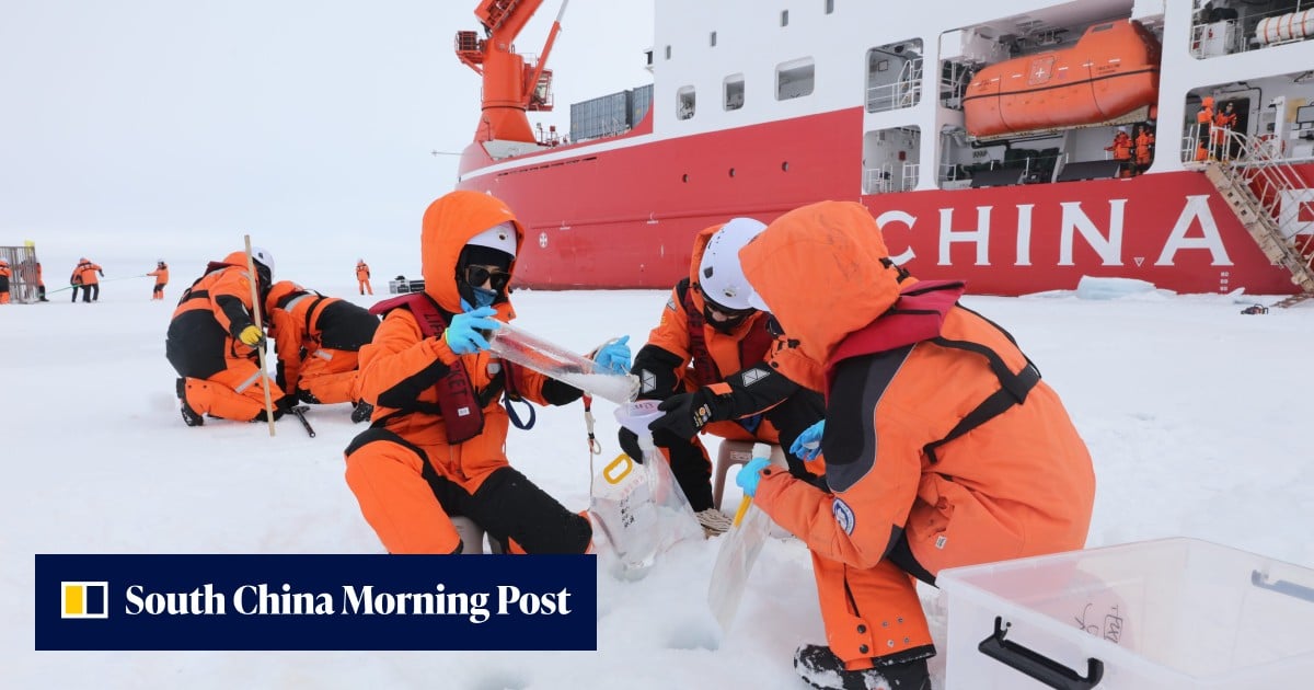China and Russia launch first sea ice survey aboard Xuelong 2 as Arctic tensions swell