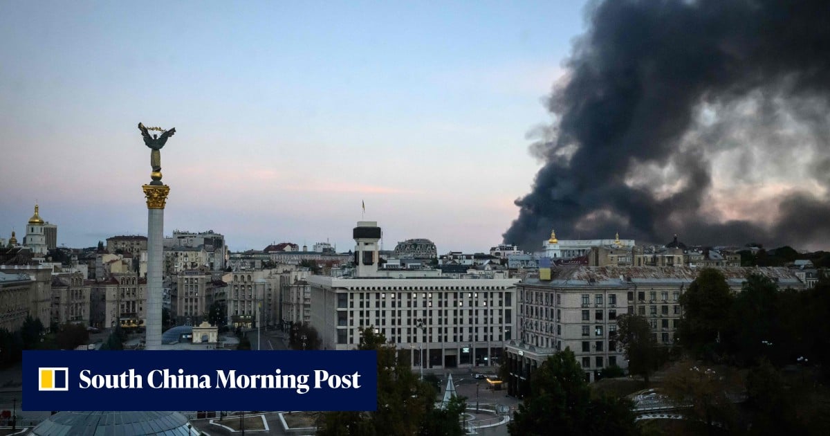 Russia resumes strikes on Kyiv after pause for Trump envoys’ visit