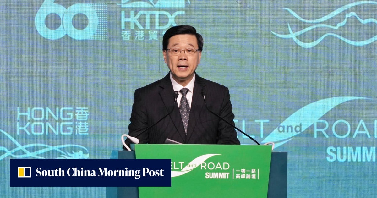 Hong Kong a ‘2-way springboard’ between mainland China and world: John Lee