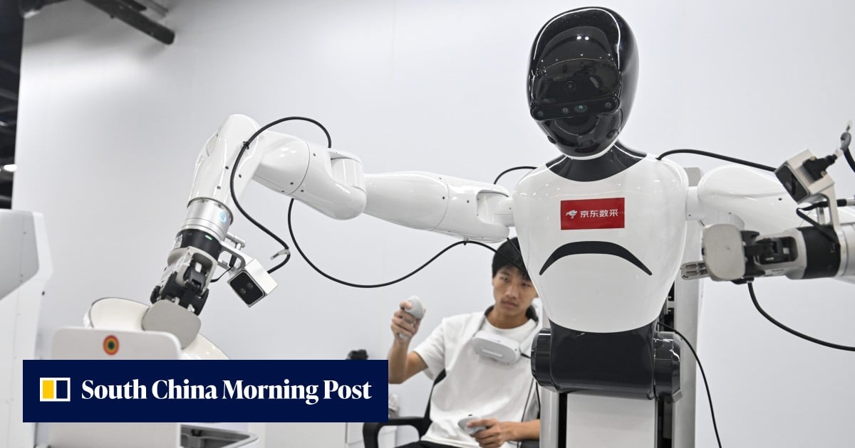 Photo: www-scmp-com.libproxy1.nus.edu.sg JD.com to Deploy 3 Million Robots to Automate Logistics Network