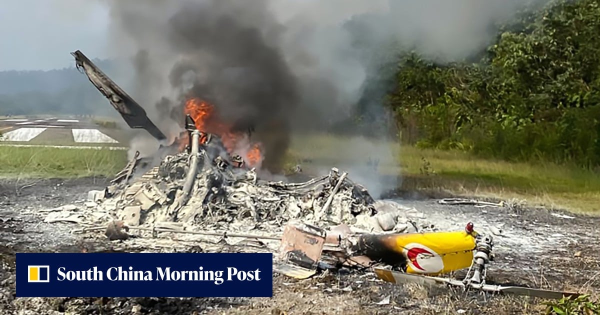 ‘Flying doctor’ helicopter crash in Malaysia kills 5 people
