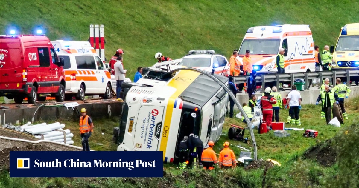 Several dead in Dutch coach crash in Switzerland