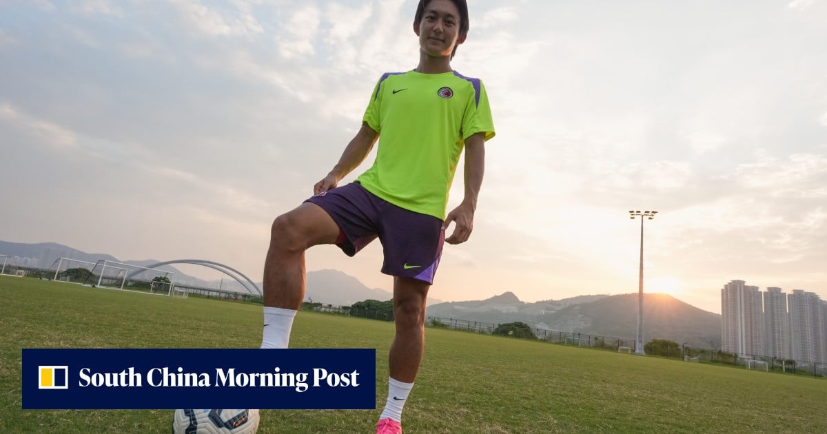 Giocatore hong kongese con sangue giapponese in campo durante i Giochi Asiatici