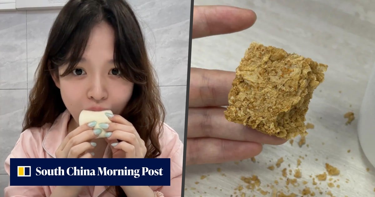 Forget low-calorie food, Chinese youth turn to tasteless, chewy snacks to lose weight