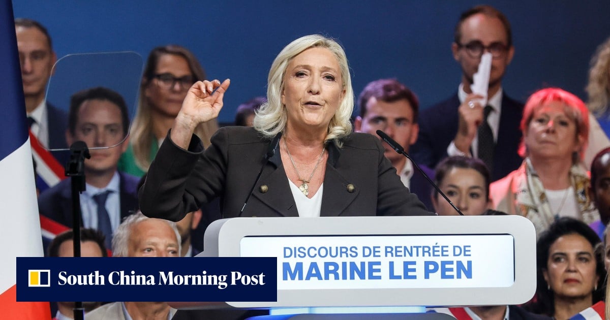 French must come first, far-right leader Le Pen says at election campaign launch