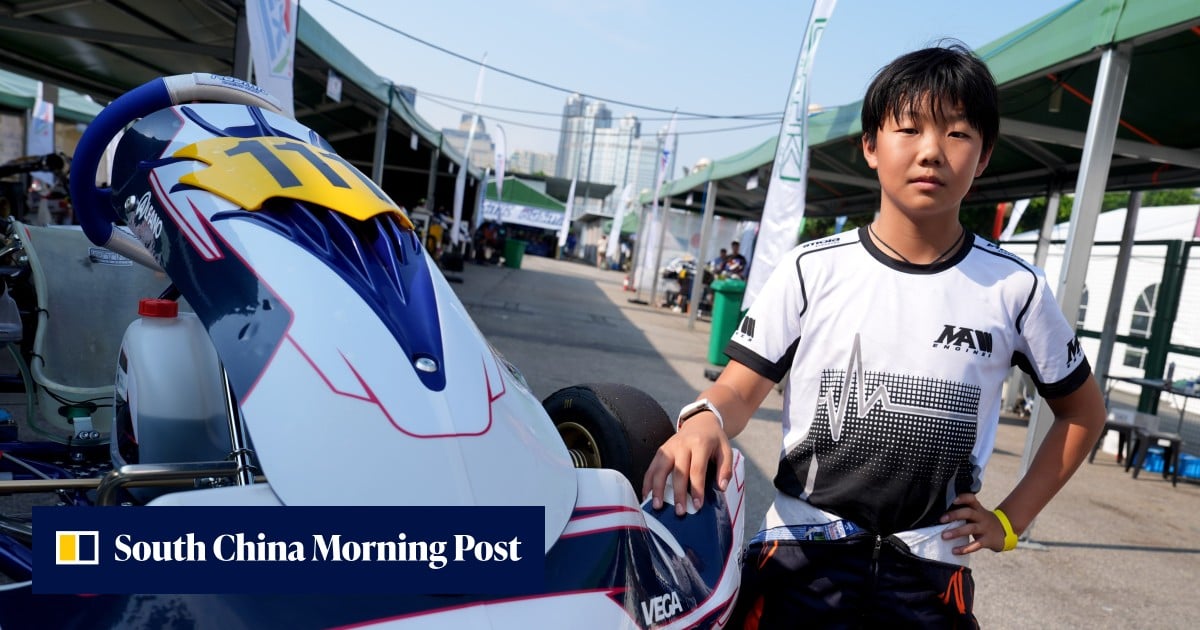 Fiery crashes and costly karts do little to deter Hongkonger Han from chasing