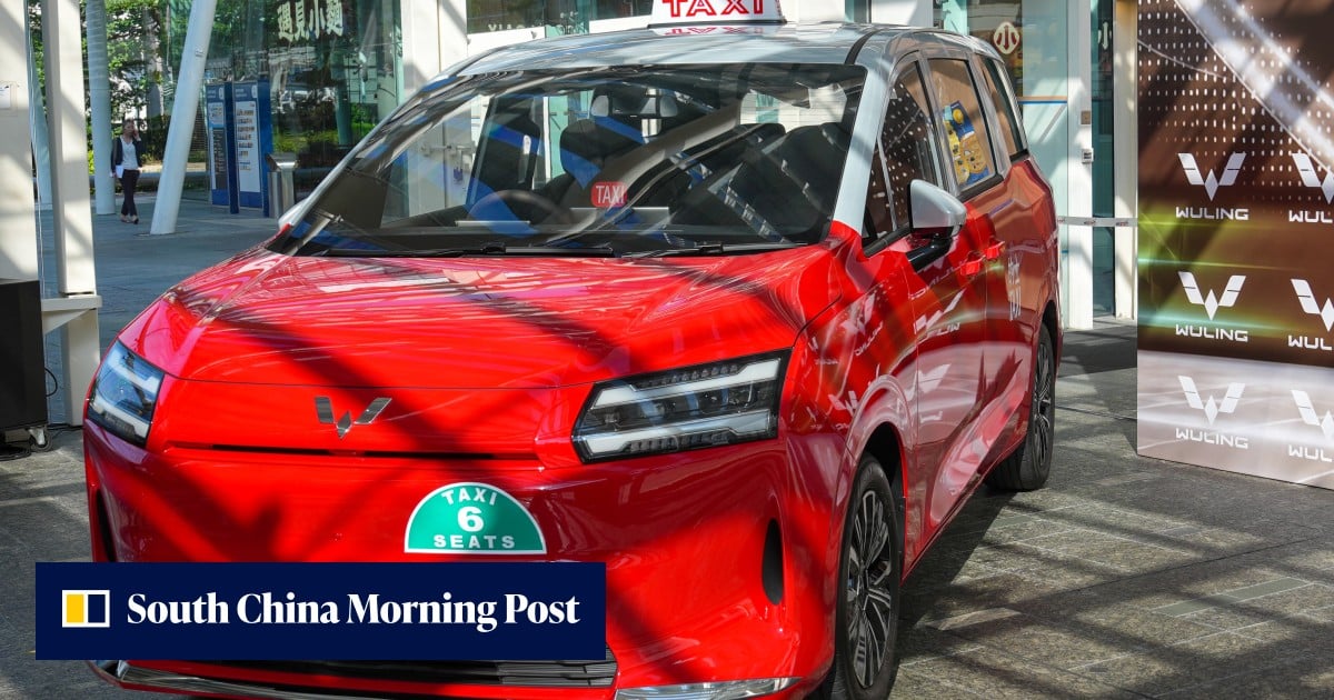 Mainland Chinese joint venture launches new electric taxi in Hong Kong