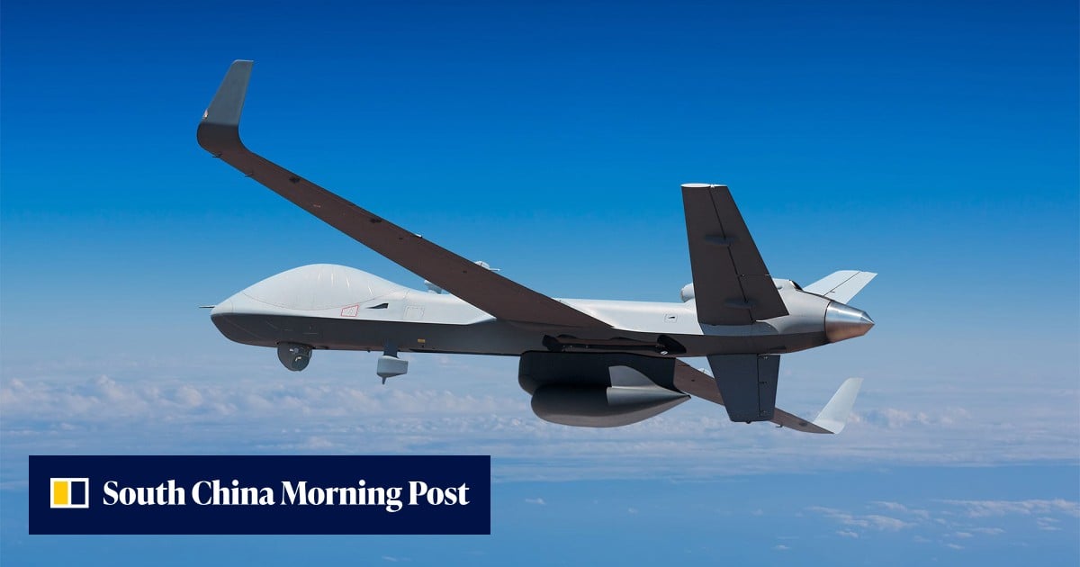 Taiwan tests US-made MQ-9B drones to counter PLA ‘grey-zone’ operations