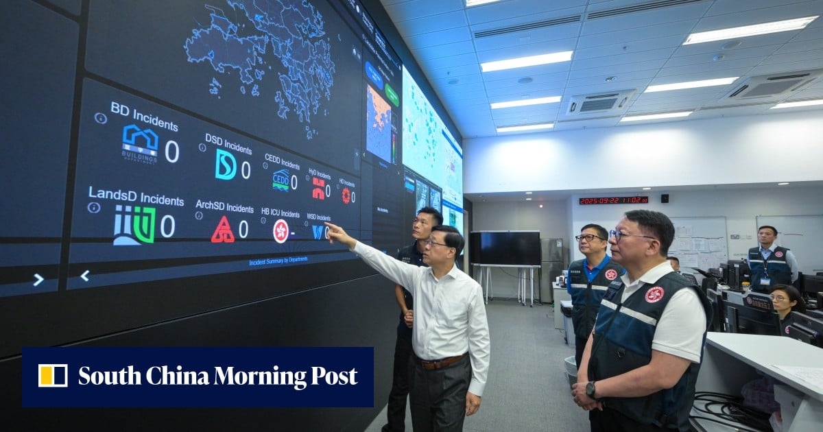 Hong Kong to set up ‘AI city brain’ to boost disaster response and public safety