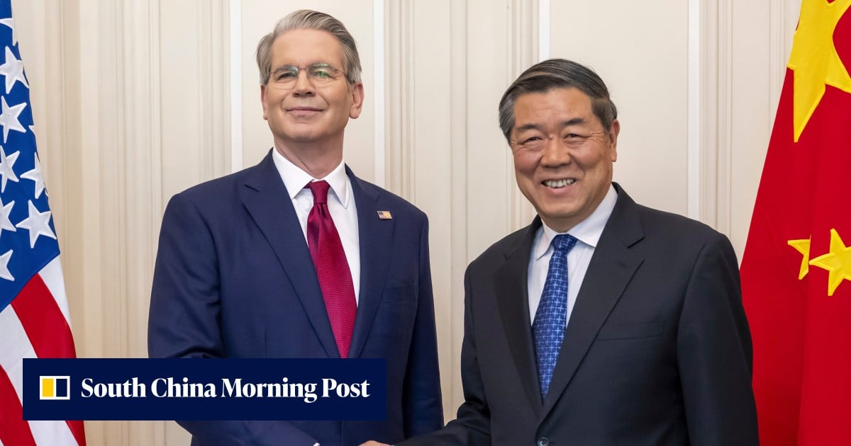 Scott Bessent confirms weekend meeting with He Lifeng days before Xi’s US visit
