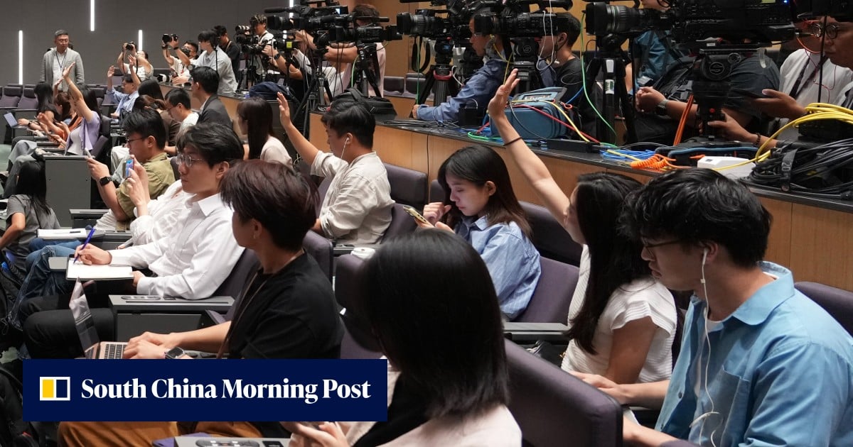 Hong Kong leader vows support for media’s global reach, to review TV practice code