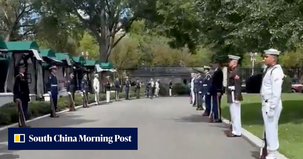 US military prepares ceremonial welcome for Xi Jinping at the White House