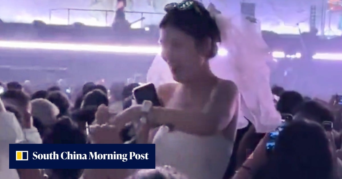 Concert proposal in China stirs controversy when woman’s reaction blocks, angers spectators