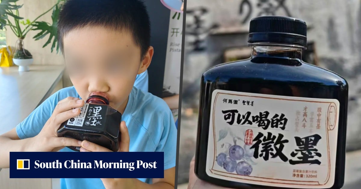 Ancient Chinese scholars drank ink for poetic inspiration or poor handwriting penalties