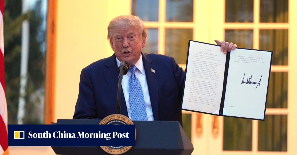 Trump signs bill targeting China’s Russia energy imports days before Xi’s US visit