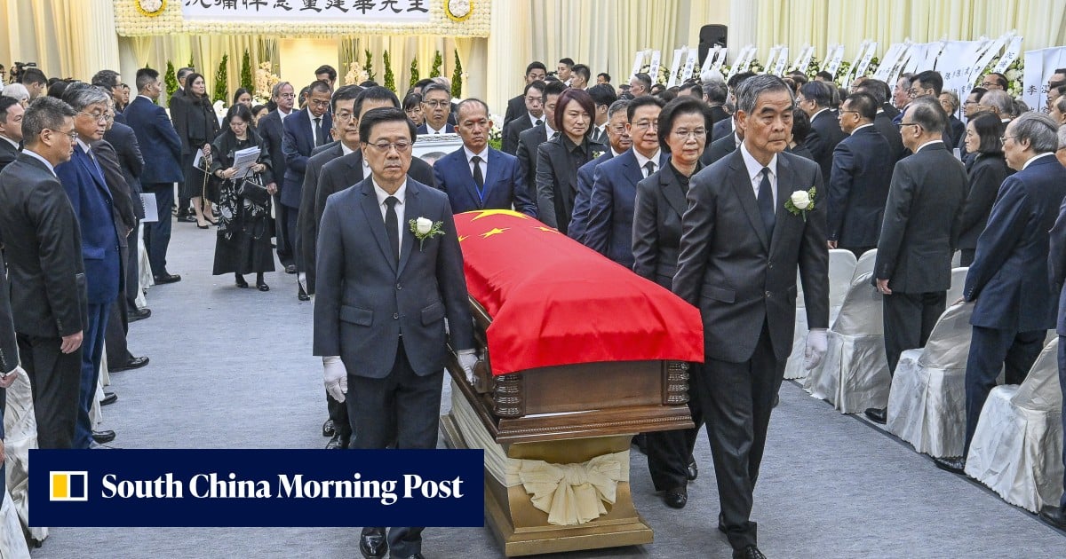‘His love for Hong Kong was profound’: Tung Chee-hwa honoured at state funeral