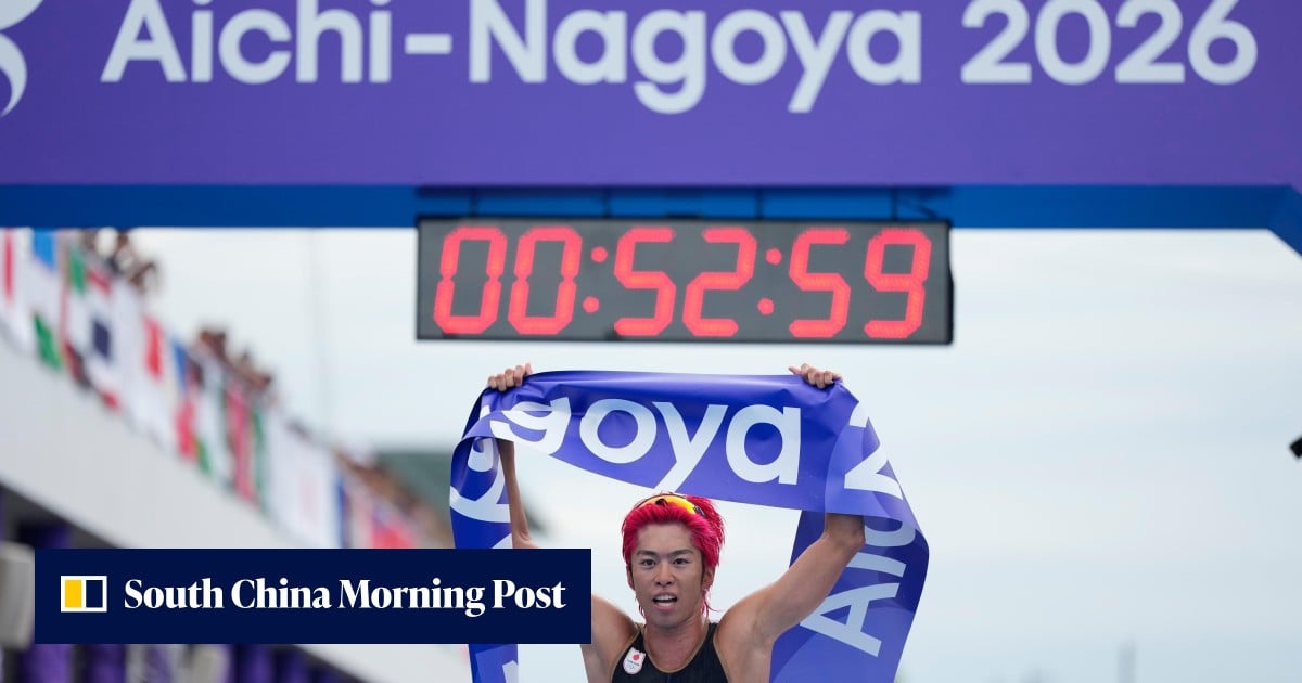 Photo: SCMP Takumi Hojo Wins Japan's First Gold at Asian Games Amid Logistical Issues