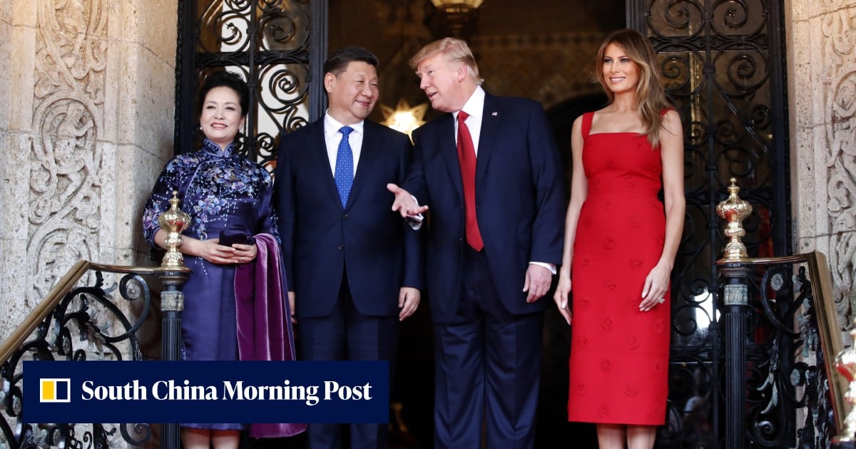 First ladies step forward as Trump lays on rare honours for Xi
