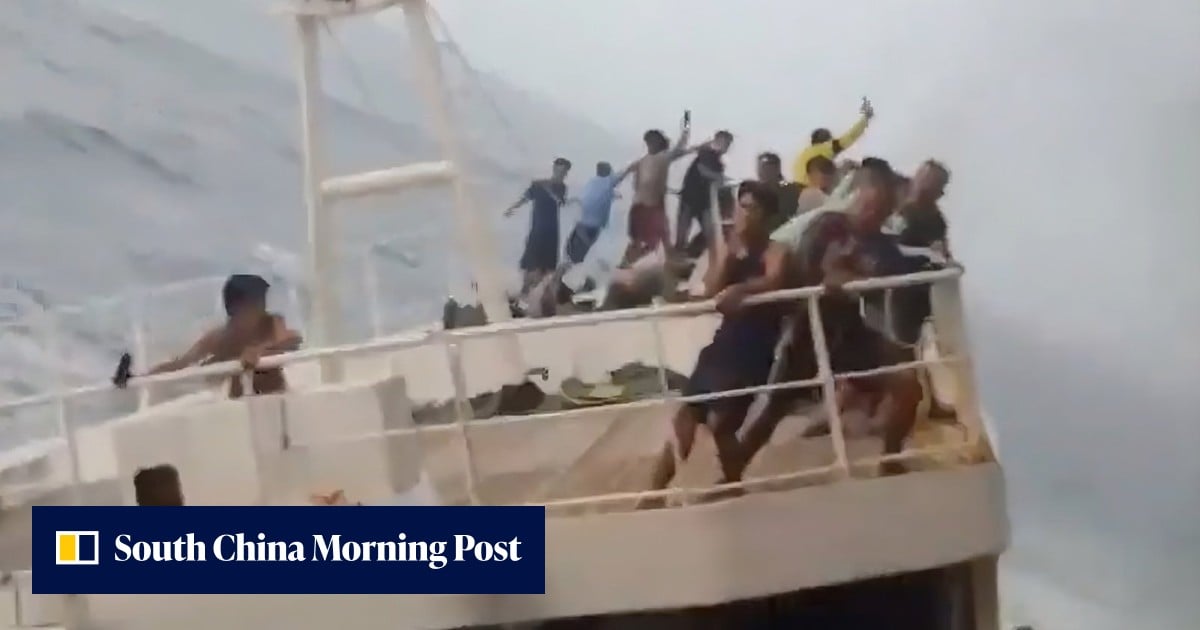Cargo ship slams into Chinese fishing boat in Singapore Strait