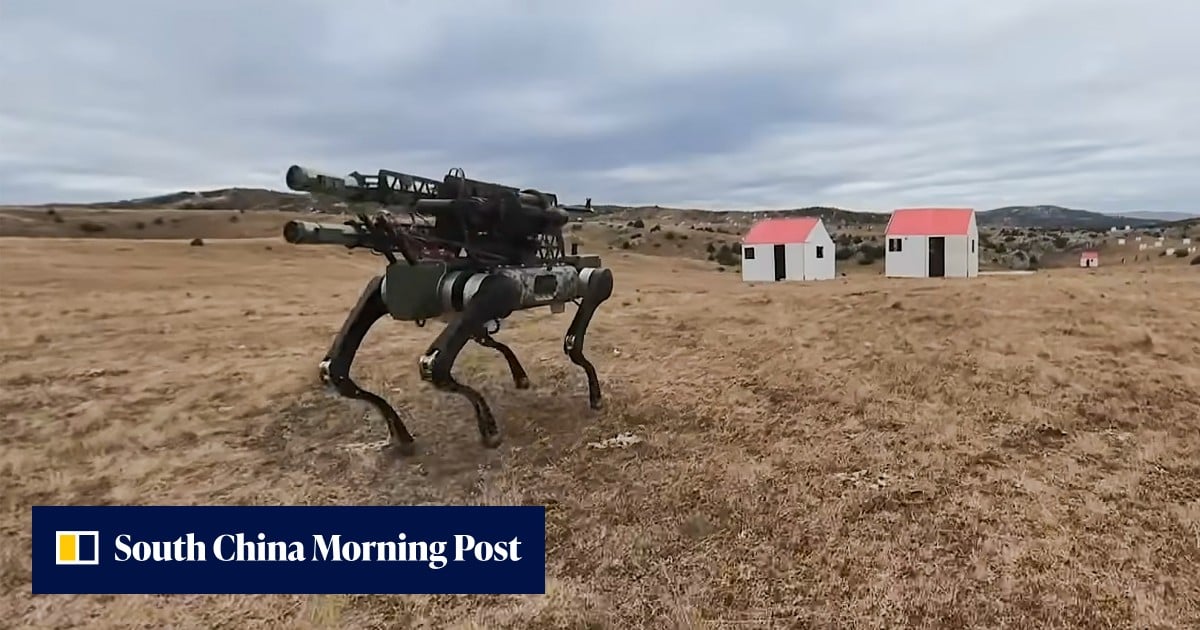 Were the Serbian military’s new robot dogs built using Chinese technology?
