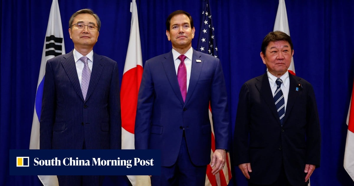US, Japan and South Korea launch economic-security talks before Xi summit