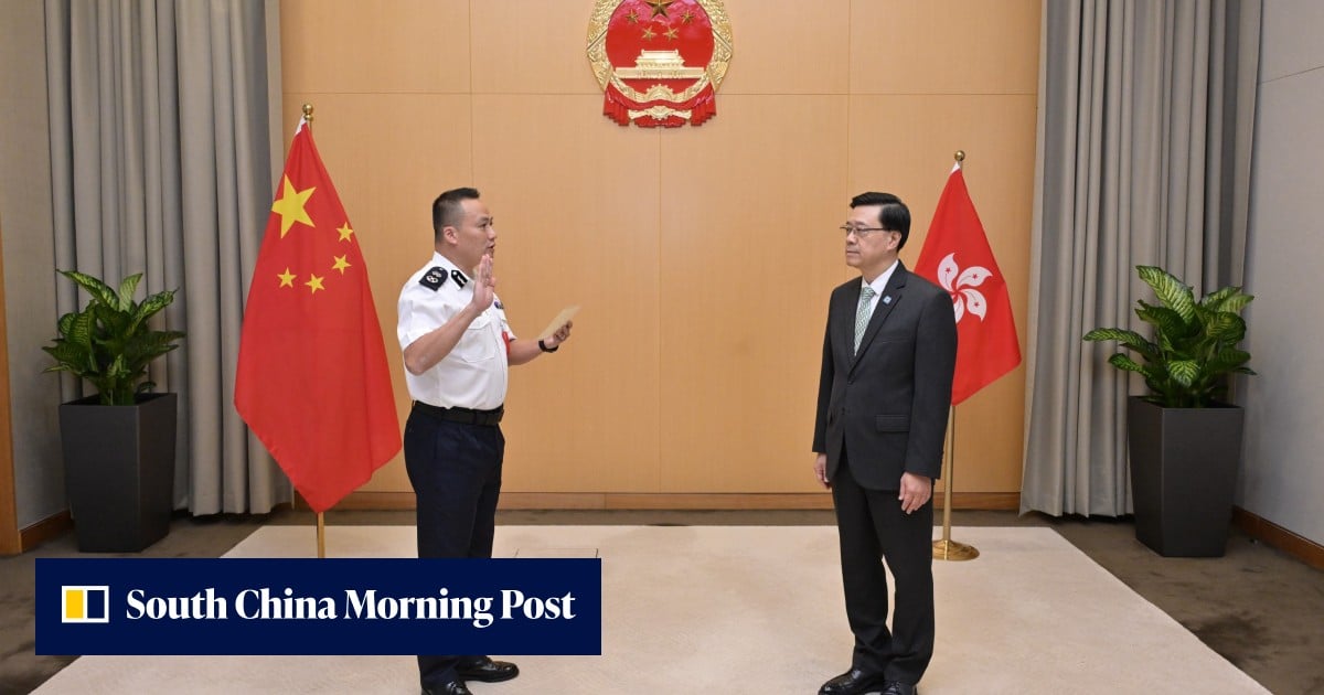 John Lee appoints Kelvin Kong head of police’s National Security Department - South China Morning Post