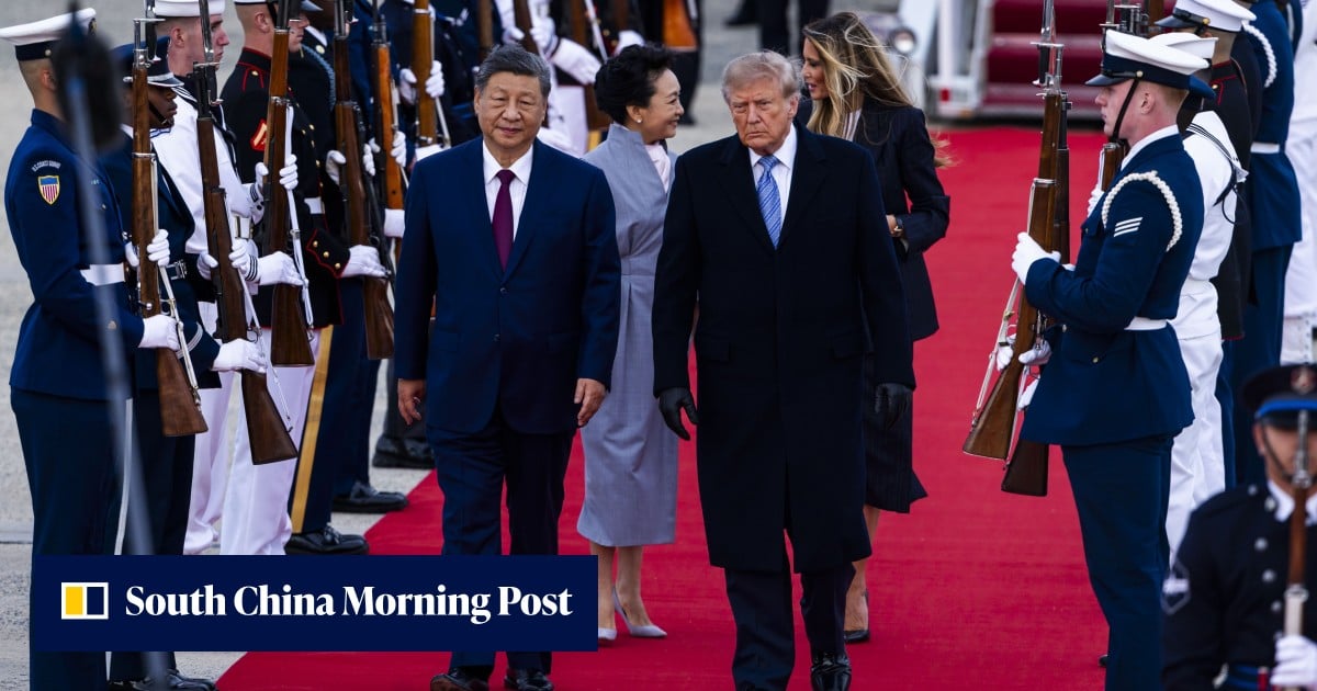 ‘Deep respect’: analysts weigh in on Trump’s red carpet welcome for Xi