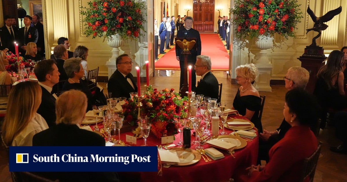From wine to ping-pong, Trump and Xi’s state dinner is heavy on historic symbolism