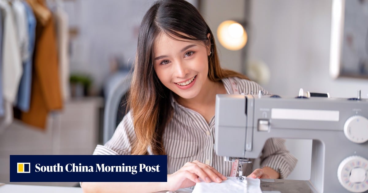 Young Chinese women sew own underwear, clothes, amid frustration with fast fashion