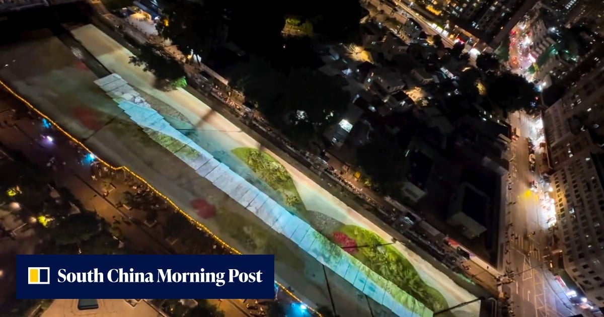 Mid-Autumn light show in Yuen Long panned online over stench and execution