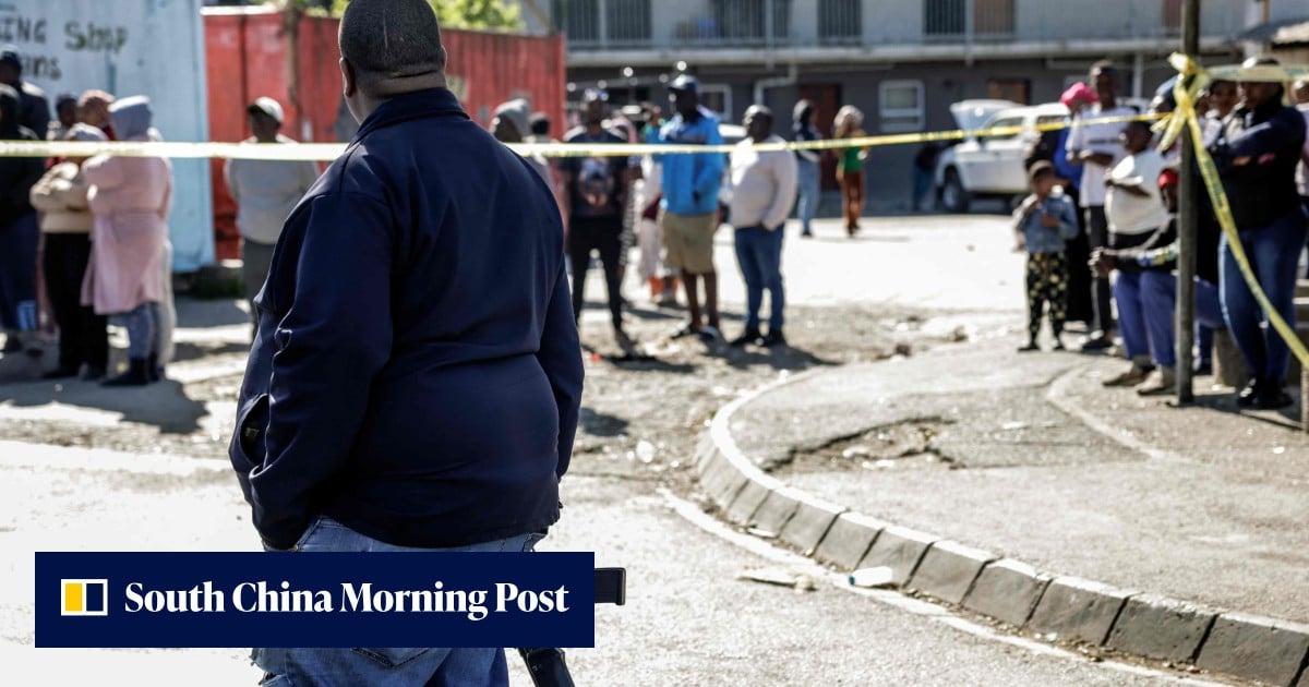 South African police probe mining feud shooting, 27 dead as elections near