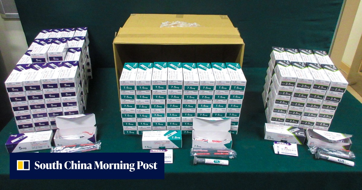 Customs arrests 2 after seizing HK$290,000 of ‘slimming injections’ from Japan