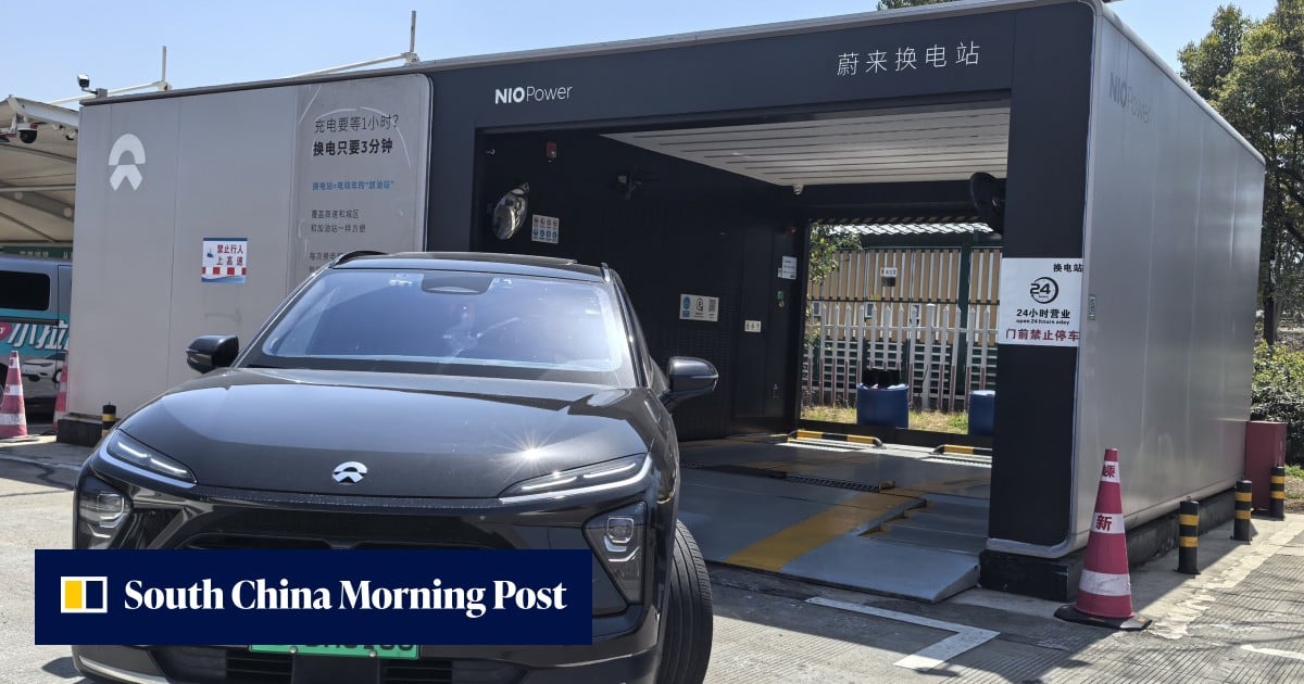 China’s Nio and Geely deepen commitment to EV battery swapping tech in stake sale