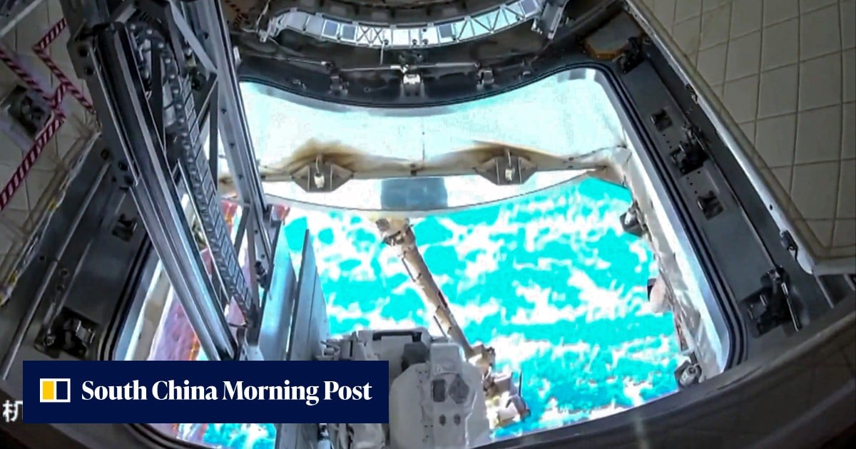 China’s Tiangong space station camera captures its first images of Hong Kong