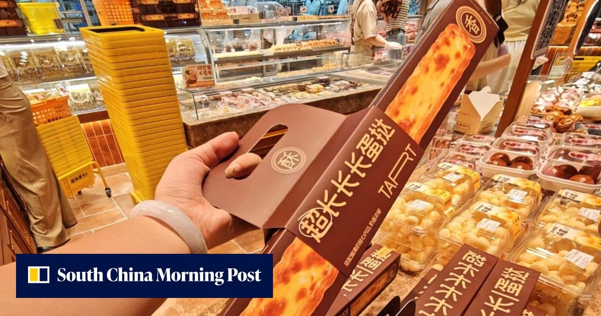 National Day: Hongkongers visit Shenzhen for shopping and 60cm egg tarts - South China Morning Post