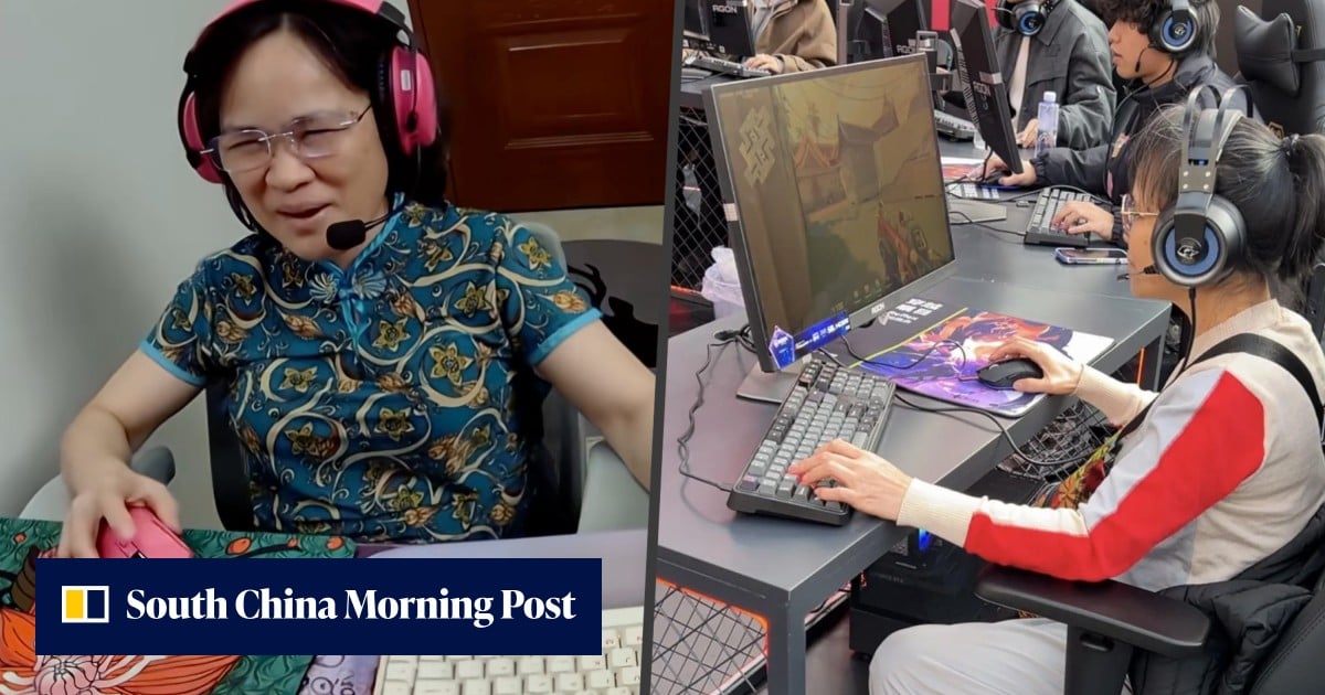Chinese woman, 60, streams after playing to understand son’s addiction - South China Morning Post