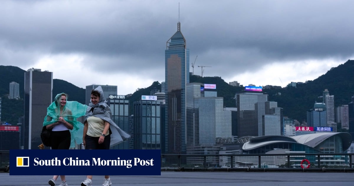 香港發布黃色暴雨警告