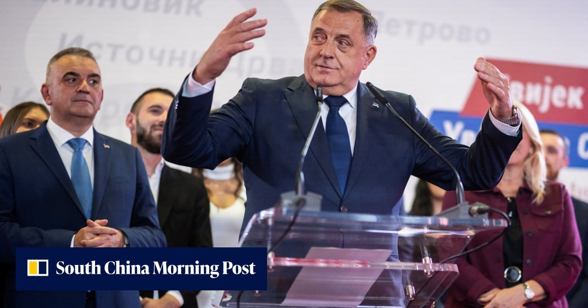 Serb separatist Dodik declares victory in Bosnia vote as EU hopes collide