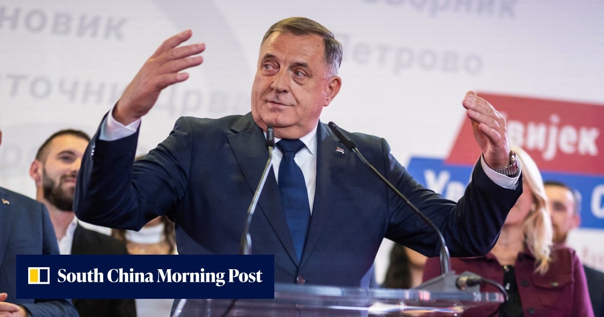 Serb separatist Dodik declares victory for his party in Bosnia election - South China Morning Post