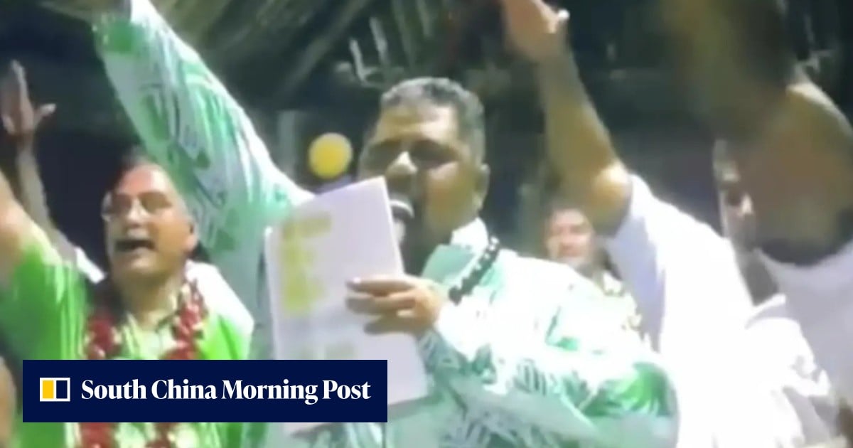 Samoan Prime Minister, Supportive of Israel, Issues Apology for Nazi Gesture Captured in Leaked Video Samoan Prime Minister, Supportive of Israel, Issues Apology for Nazi Gesture Captured in Leaked Video