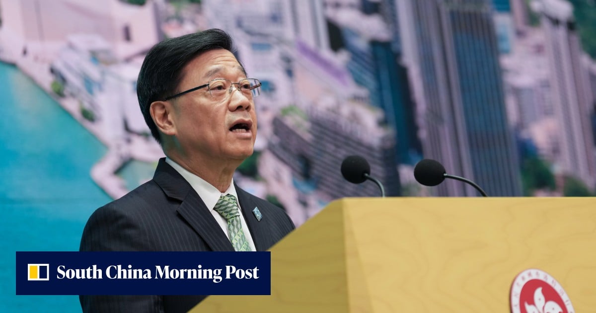 John Lee urges public to tune in to Legco debate on city’s 5-year plan, policy address