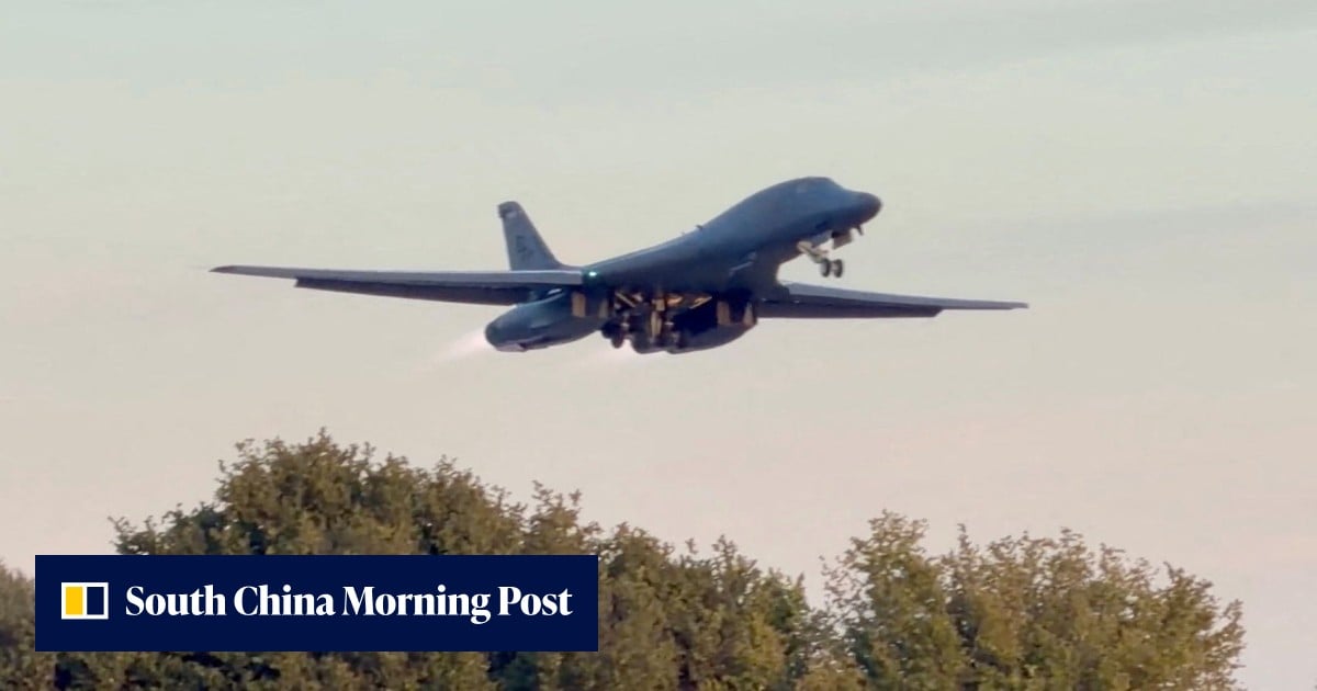 Trump says US moved bombers from UK airbase after threats Trump says US moved bombers from UK airbase after threats