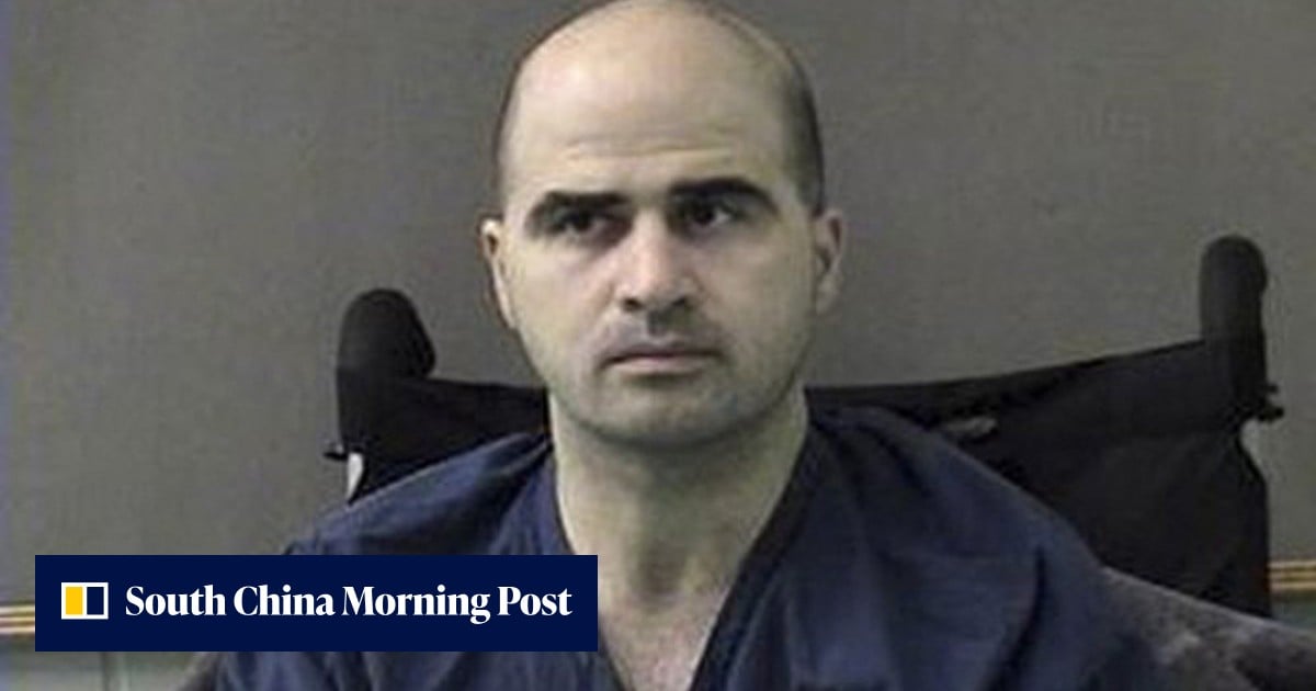 USA streamen live die Hinrichtung des Attentäters Nidal Hasan durch ein ...