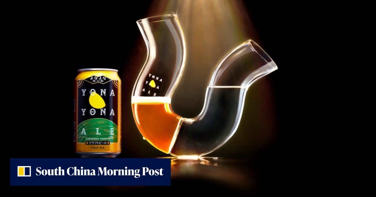Japanese brewer designs “wobbly” beer glass to encourage responsible drinking