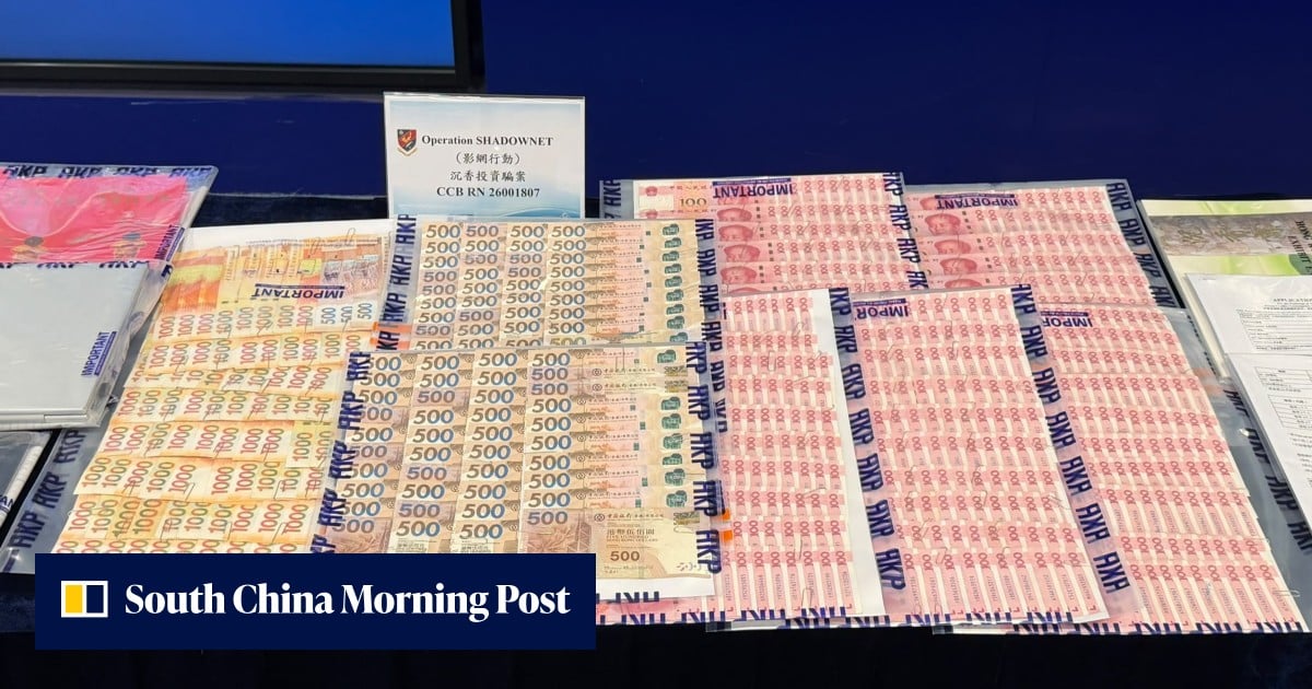 6 arrested over HK$14m agarwood and crypto investment scam that ran for 9 years