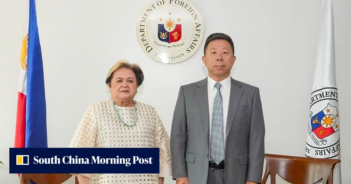 Photo: South China Morning Post Philippines Summons Chinese Envoy Over Provocative Remarks