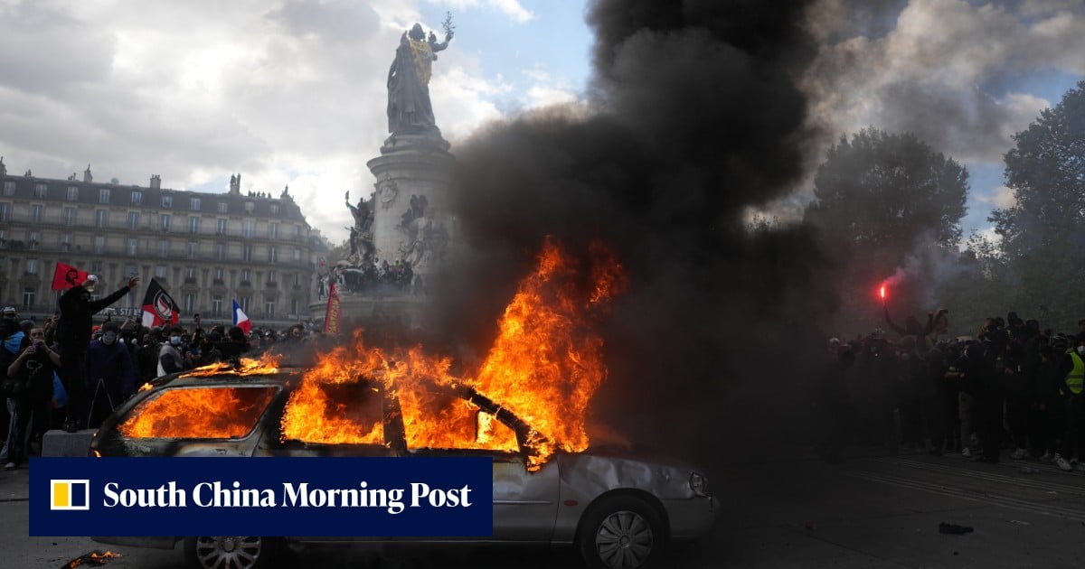 France to deploy troops in response to protests after violent riots sweep cities