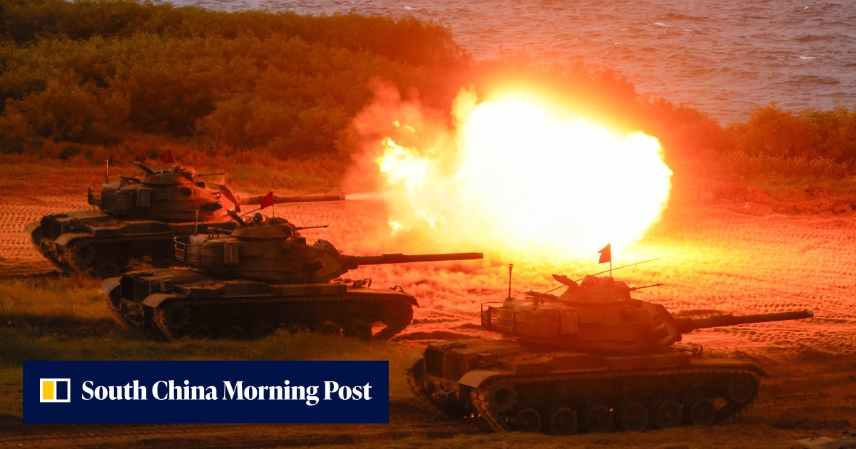 Taiwan admits paying for retired US general to observe largest annual war games