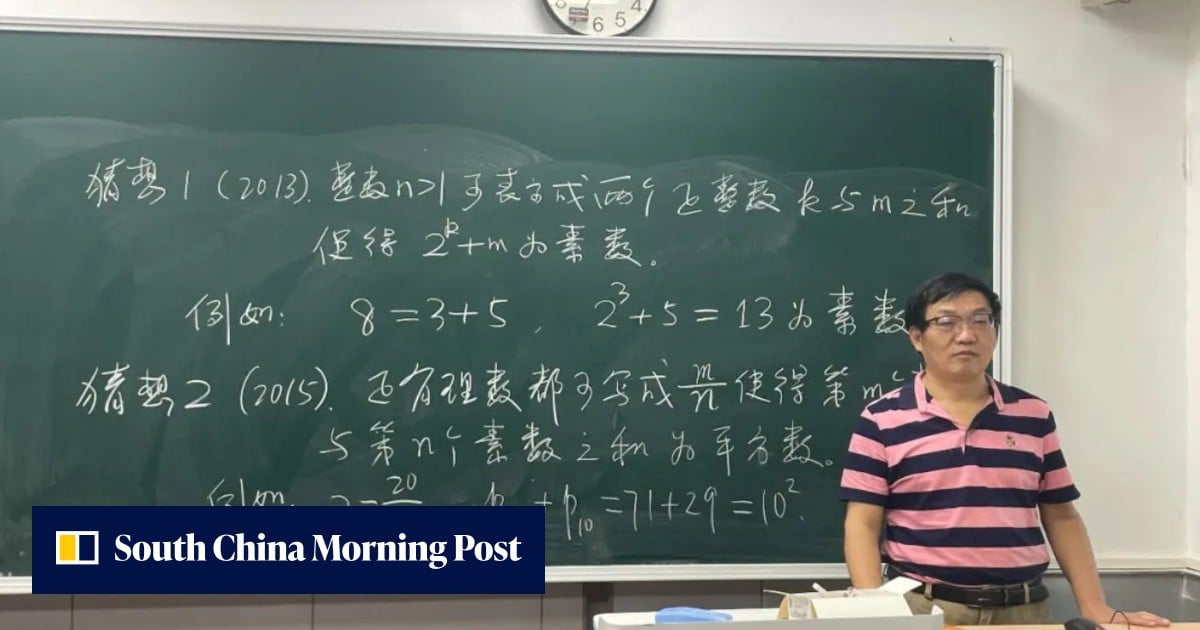 Chinese mathematician Sun Zhiwei proposes 1,000 problems to challenge AI